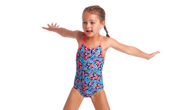 Toddler Girls Printed One Piece Butter Me Up