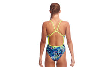 Load image into Gallery viewer, Girls Single Strap One Piece Butterfly Effect
