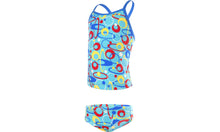 Load image into Gallery viewer, Toddler Girls Tankini &amp; Brief Two Piece Calabria Beach
