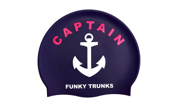 Silicone Swimming Cap Captain Funky