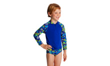 Load image into Gallery viewer, Toddler Boys Zippy Rash Vest Catch Of The Day
