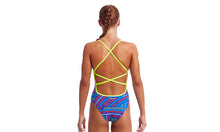 Load image into Gallery viewer, Girls Strapped In One Piece Chain Reaction
