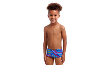 Load image into Gallery viewer, Toddler Boys Printed Trunks Chain Reaction
