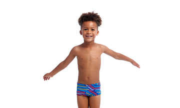 Toddler Boys Printed Trunks Chain Reaction