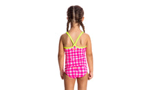 Load image into Gallery viewer, Toddler Girls Tankini &amp; Brief Two Piece Check Me Out
