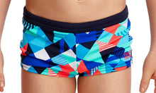 Load image into Gallery viewer, Toddler Boys Toddlers Square Trunk Trunks Check Republic
