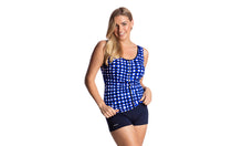 Load image into Gallery viewer, Womens Zip Front Tankini Checkin In
