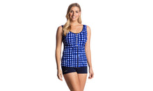 Load image into Gallery viewer, Womens Zip Front Tankini Checkin In
