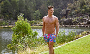 Mens Shorty Shorts Short Club Tropo