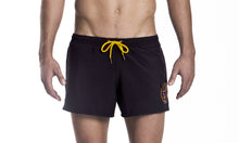 Load image into Gallery viewer, Mens Shorty Shorts Short Code Black
