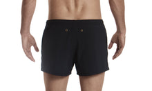 Load image into Gallery viewer, Mens Shorty Shorts Short Code Black
