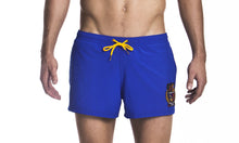 Load image into Gallery viewer, Mens Shorty Shorts Short Code Blue
