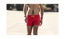Load image into Gallery viewer, Mens Shorty Shorts Short Code Red
