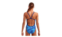 Load image into Gallery viewer, Girls Single Strap One Piece Cold Current
