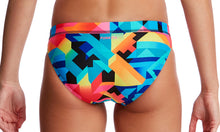 Load image into Gallery viewer, Womens Sports Brief Colour Burst
