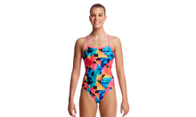 Load image into Gallery viewer, Womens Single Strap One Piece Colour Burst
