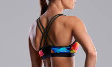 Load image into Gallery viewer, Womens Bondage Crop Top Colour Burst
