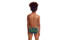 Load image into Gallery viewer, Toddler Boys Eco Square Trunks Colour Run
