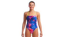 Load image into Gallery viewer, Womens Strapped In One Piece Cosmos
