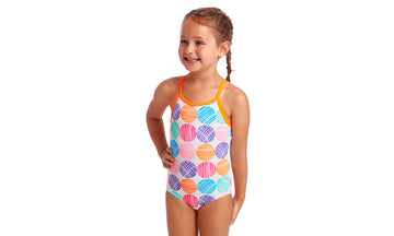 Toddler Girls Printed One Piece Cotton Candy