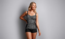 Load image into Gallery viewer, Womens Ruched Tankini Crack Up
