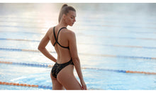 Load image into Gallery viewer, Womens Brace Free One Piece Cracked Gold
