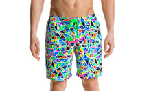 Load image into Gallery viewer, Mens Long Johnny Short Crazy Cracks
