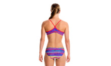 Load image into Gallery viewer, Girls Racerback Two Piece Crystal Wave
