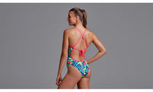 Load image into Gallery viewer, Womens Tie Me Tight One Piece Cut Lines
