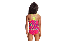 Load image into Gallery viewer, Toddler Girls Tankini &amp; Brief Two Piece Daisy Dots
