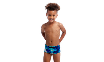 Toddler Boys Printed Trunks Deep Impact