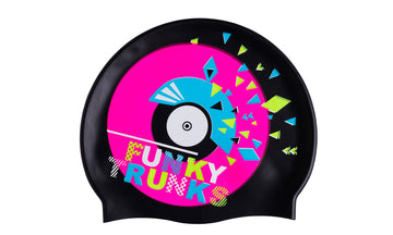 Silicone Swimming Cap Disco Stu