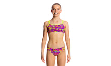 Load image into Gallery viewer, Girls Criss Cross Two Piece Dotty Dash
