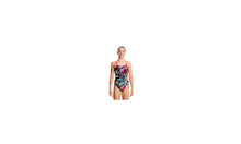 Load image into Gallery viewer, Girls Single Strap One Piece Dotty Dash
