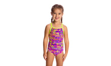 Load image into Gallery viewer, Toddler Girls Printed One Piece Dotty Dash
