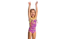 Load image into Gallery viewer, Toddler Girls Printed One Piece Dotty Dash
