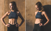 Load image into Gallery viewer, Womens High Neck Crop Top Dream Weaver
