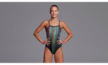 Load image into Gallery viewer, Girls Strapped In One Piece Drip Funk

