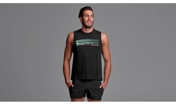 Mens Rapid Rep Tank Drip Funk