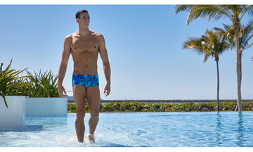 Mens Classic Trunks Electric Nights