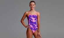 Load image into Gallery viewer, Girls Strapped In One Piece Eternal Summer
