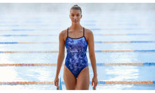 Load image into Gallery viewer, Womens Single Strap One Piece Falling Water
