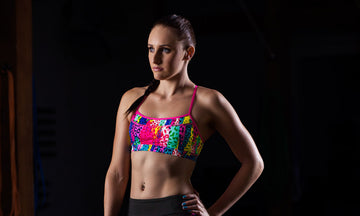 Womens Crop Top Feline Fever