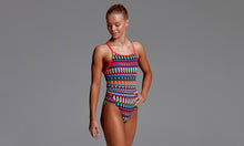 Load image into Gallery viewer, Girls Diamond Back One Piece Fire Tribe
