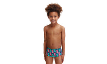 Load image into Gallery viewer, Toddler Boys Printed Trunks Fish Taco
