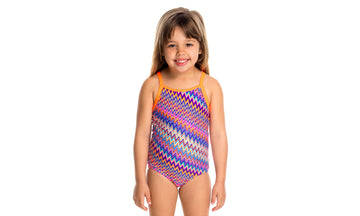 Toddler Girls Printed One Piece Fizz Bomb