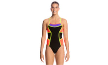 Load image into Gallery viewer, Womens Colour Block One Piece Flame Thrower
