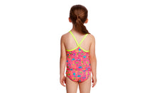 Load image into Gallery viewer, Toddler Girls Tankini &amp; Brief Two Piece Flaming Stripes
