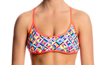 Load image into Gallery viewer, Womens Tie Down Bikini Top Flash Bomb
