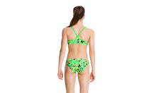 Load image into Gallery viewer, Girls Racerback Two Piece Fluro Fracture
